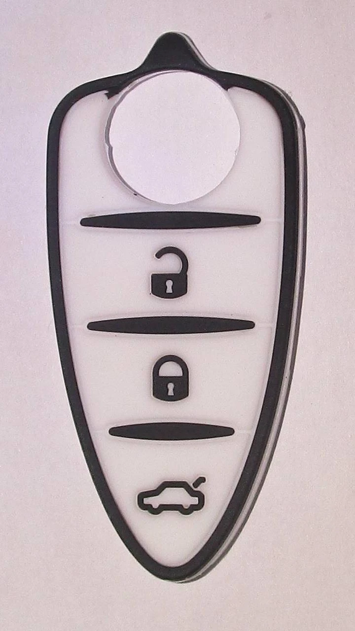 Goma de botones (teclado) de reparación para llave de Alfa Romeo – photo 3